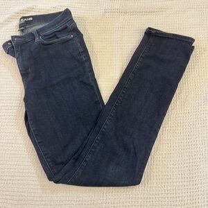 DKNY Jeans Ladies' Soho Skinny Jean Indigo blue Dark Rinse Size 6